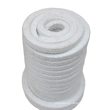 Factory Supply Soft Pure Ceramic Fiber Gland Packing With PTFE For Seal